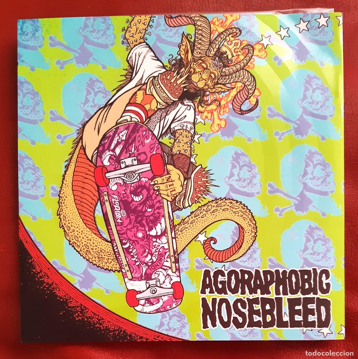 Discos de vinilo: AGORAPHOBIC NOSEBLEED / TOTAL FUCKING DESTRUCTION 7&rdquo; (SPLIT EP. GRINDCORE) - Foto 2