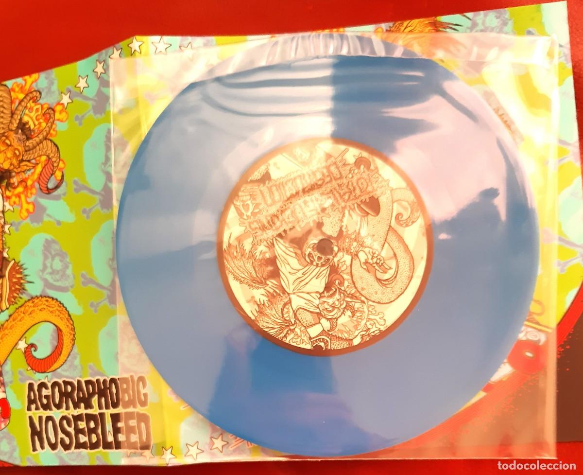 Discos de vinilo: AGORAPHOBIC NOSEBLEED / TOTAL FUCKING DESTRUCTION 7&rdquo; (SPLIT EP. GRINDCORE) - Foto 4