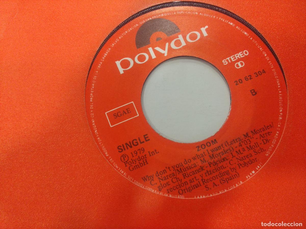 Discos de vinilo: ZOOM/GIMME,GIMME LOVE/SINGLE. - Foto 3