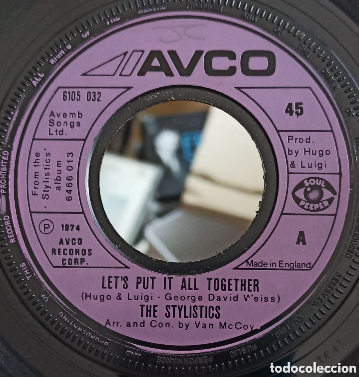 Discos de vinilo: The Stylistics &ndash; Lets Put It All Together - Foto 1