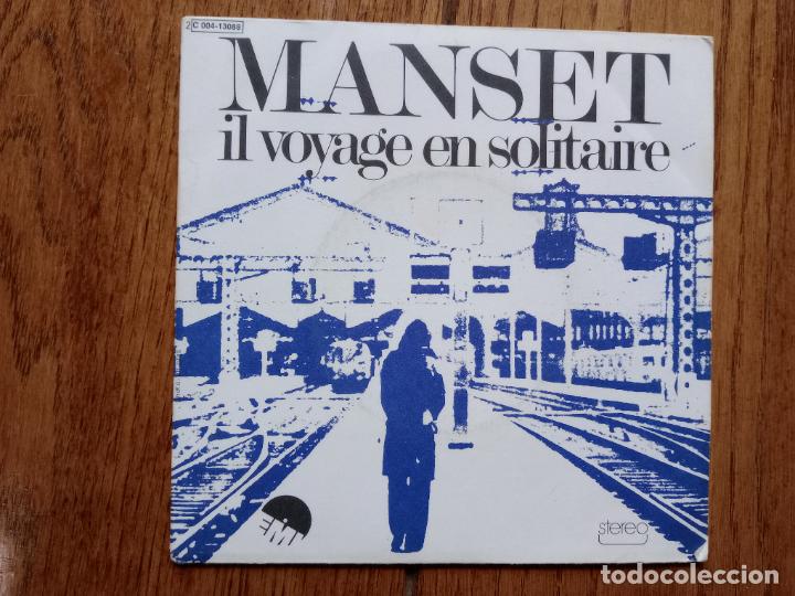 Discos de vinilo: Gerard Manset -il voyage en solitaire + un home etrange - Foto 1