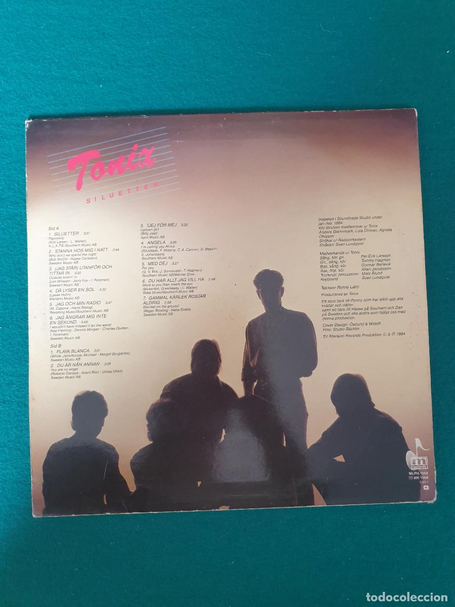 Discos de vinilo: Tonix &ndash; Siluetter ..... - Foto 2