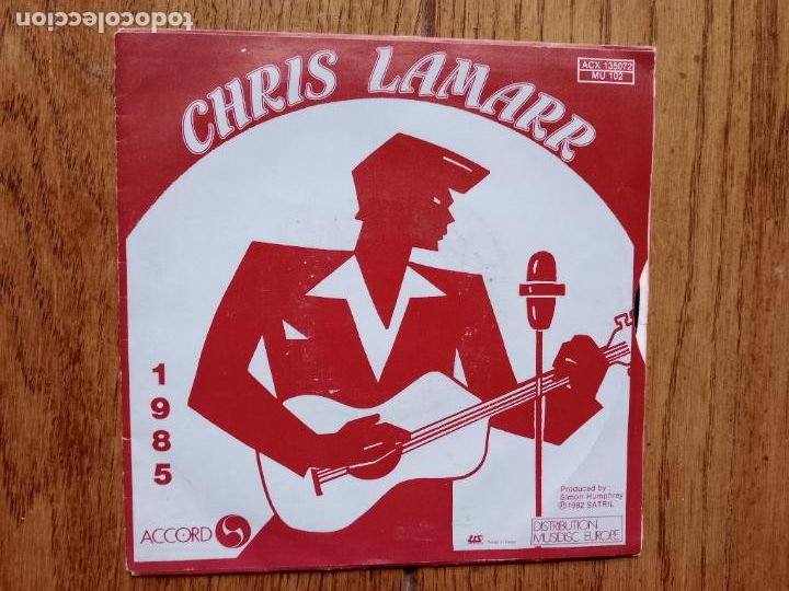Discos de vinilo: Chris Lamarr - Young & free + 1985 - Foto 2