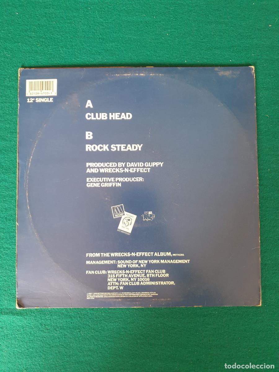 Discos de vinilo: Wrecks-N-Effect &ndash; Club Head / Rock Steady - Foto 2