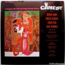 Discos de vinilo: CAMELOT - RICHARD HARRIS / VANESSA REDGRAVE / FRANCO NERO - LP WARNER BROS. RECORDS 1967 BPY