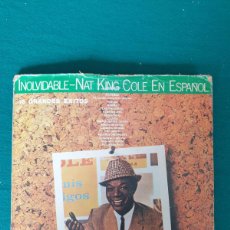 Discos de vinilo: NAT KING COLE – INOLVIDABLE - NAT KING COLE EN ESPAÑOL