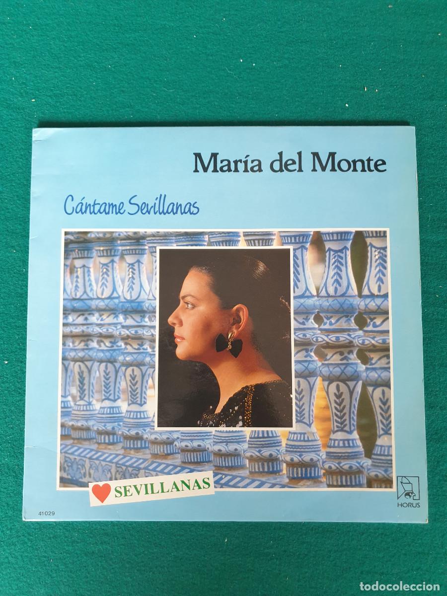 Discos de vinilo: Mar&iacute;a Del Monte &ndash; C&aacute;ntame Sevillanas - Foto 1