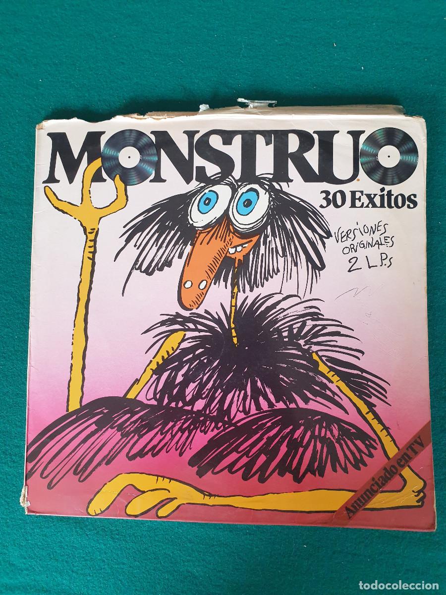 Discos de vinilo: Monstruo - 30 Exitos - Foto 1