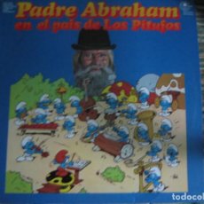 Discos de vinilo: PADRE ABRAHAM EN EL PAIS DE LOS PITUFOS LP ORIGINAL ESPAÑOL + FUNDA INT. CARNABY 1978