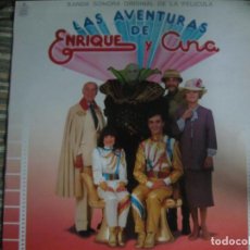 Discos de vinilo: ENRIQUE Y ANA - LAS AVENTURAS DE ENRIQUE Y ANA B.S.O LP ORIGINAL ESPAÑOL - HISPAVOX RECORDS 1981 -