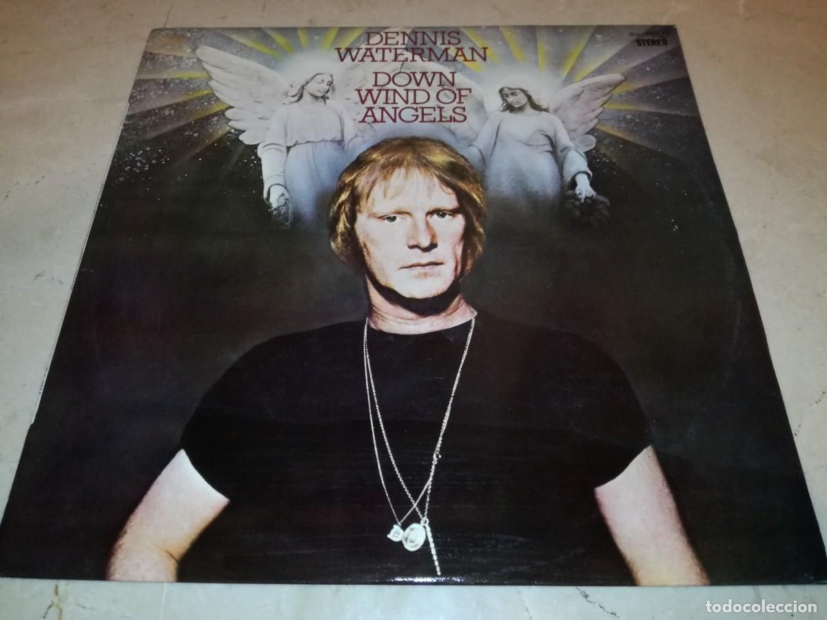 Discos de vinilo: DENNIS WATERMAN-DOWN WIND OF ANGELS-ORIGINAL ESPA&Ntilde;OL 1977-SU PRIMER LP-PROMO