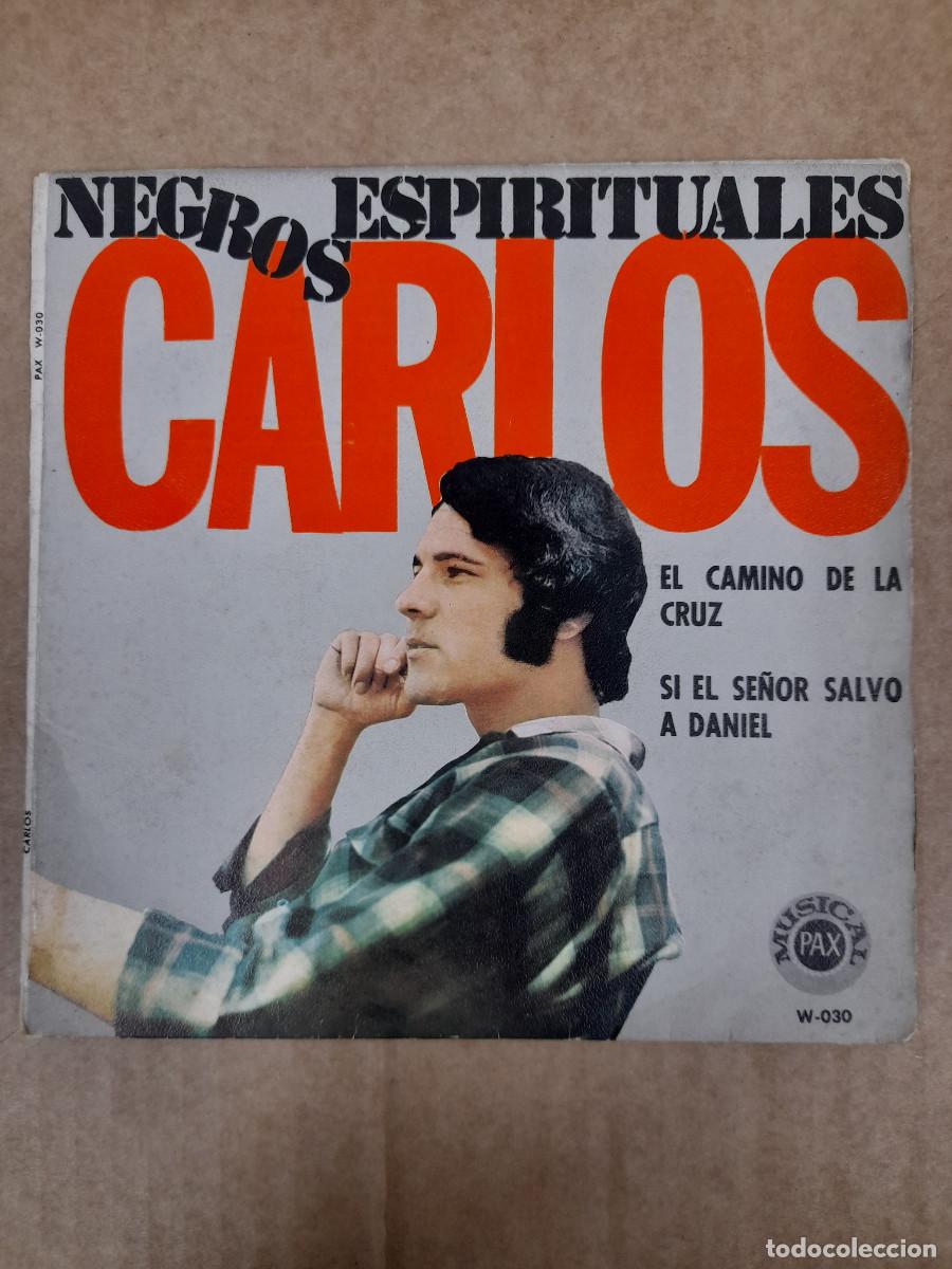 Discos de vinilo: Carlos - Espirituales negros - Single 7&rdquo; - Foto 4