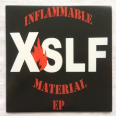 Discos de vinilo: XSLF ‎– INFLAMMABLE MATERIAL , LIMITED EDITION UK 2015 PUNKERAMA RECORDS
