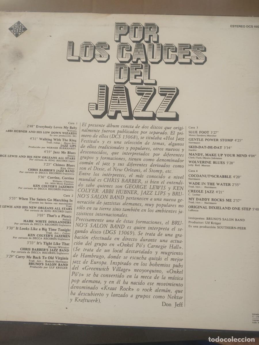 Discos de vinilo: POR LOS CAUCES DEL JAZZ - 2 LPS - Foto 2