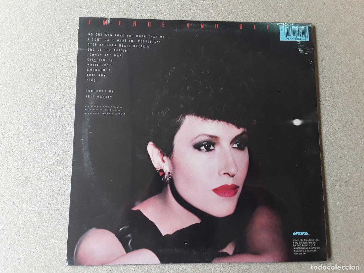 Discos de vinilo: Lp melissa manchester- emergency - Foto 2