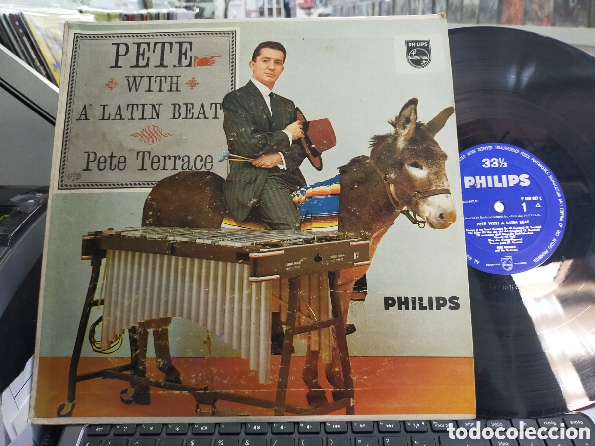 Disques de vinyle: Pete terrace LP pete with a lat&iacute;n beat Per&uacute; escuchado