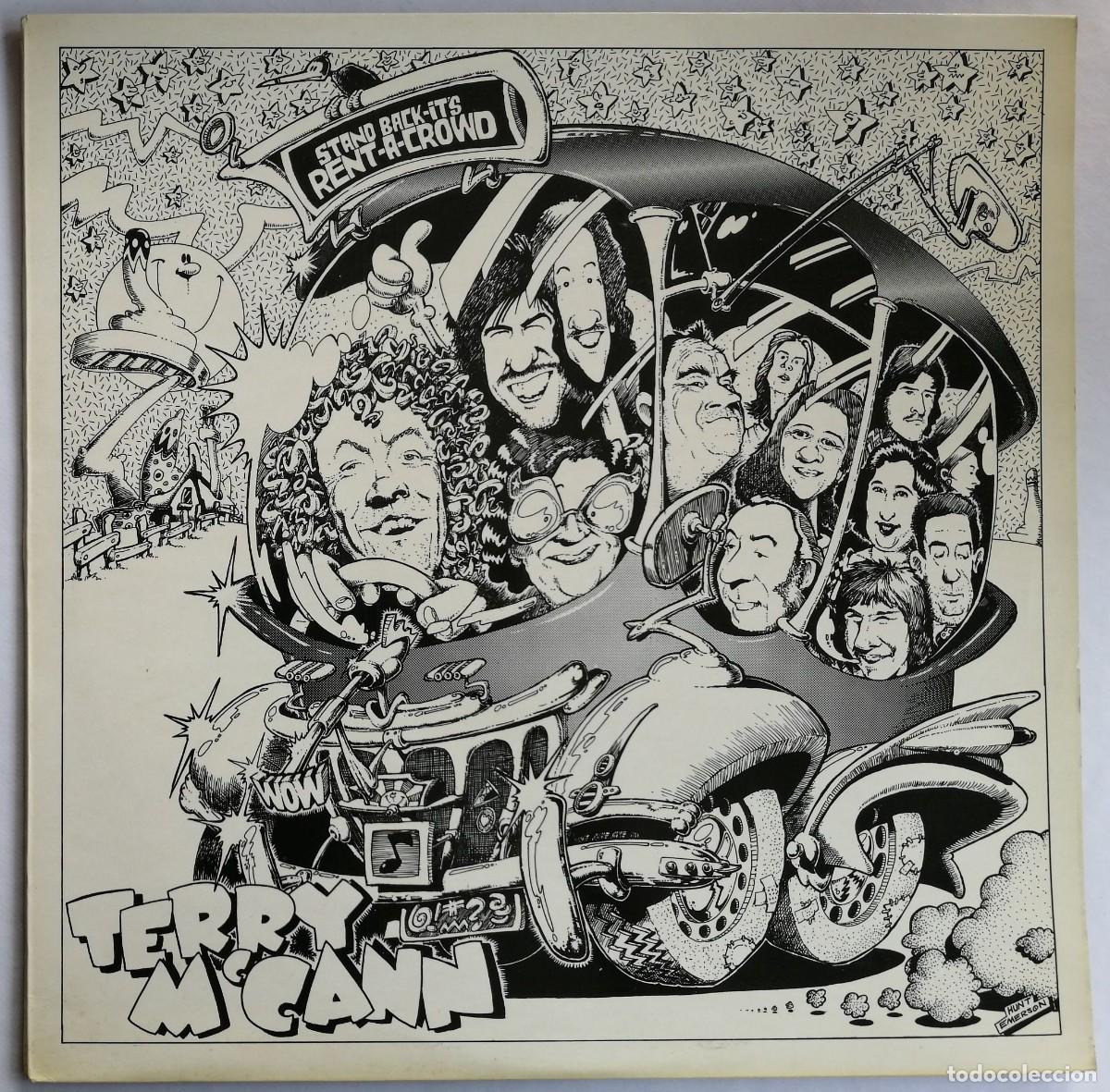 Discos de vinil: Terry McCann, Stand Back It's Rent-A-Crowd, Zel-La Records ZEL-LA 73, UK
