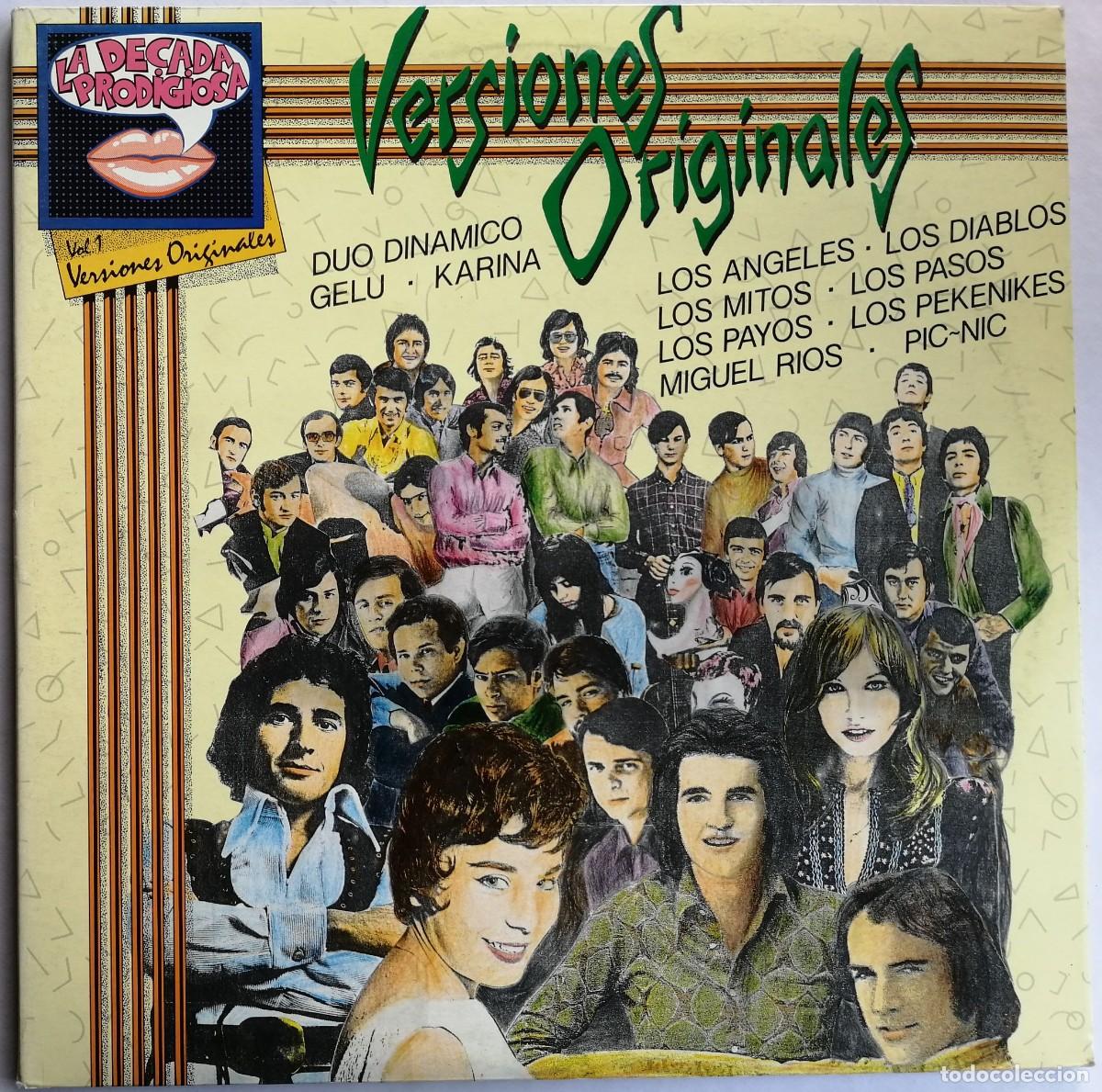 Discos de vinilo: Versiones Originales De La Decada Prodigiosa, Hispavox 557 26 0922 3 - Foto 1