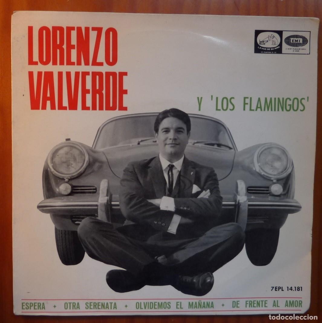 Discos de vinilo: LORENZO VALVERDE // ESPERA+3 // 1965 // EP - Foto 1