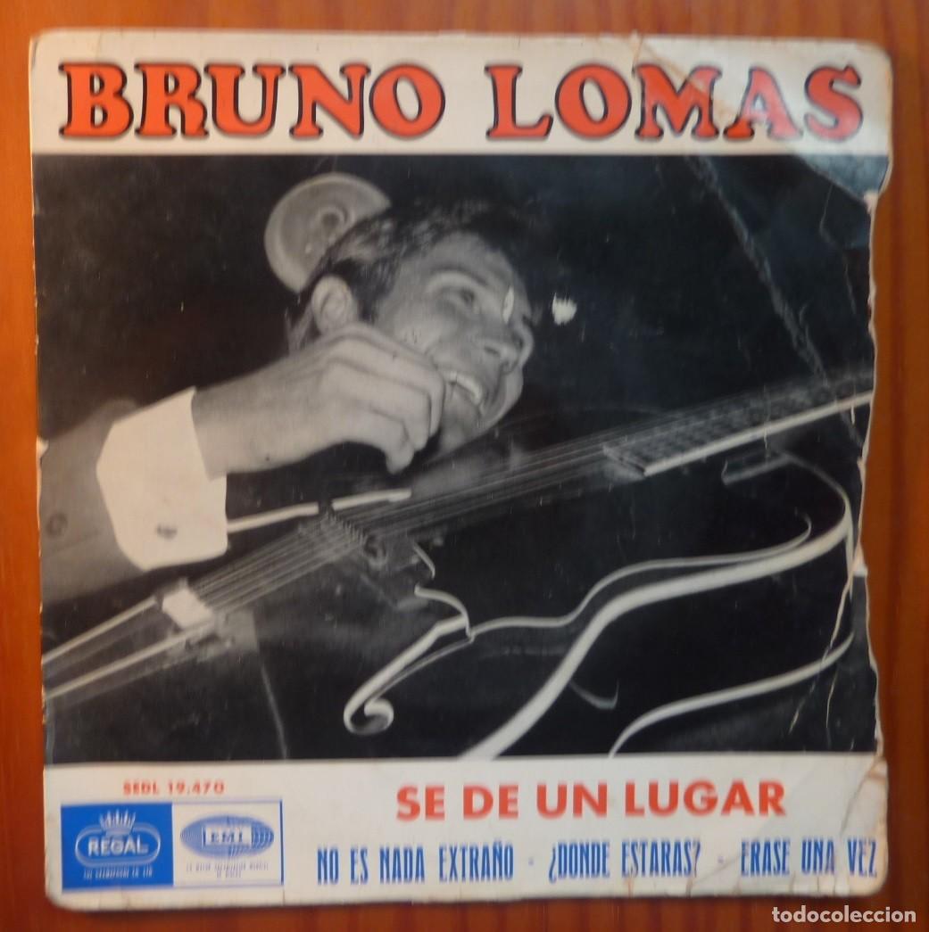 Discos de vinilo: BRUNO LOMAS // NO ES NADA EXTRA&Ntilde;O+3 // 1965 // EP - Foto 1