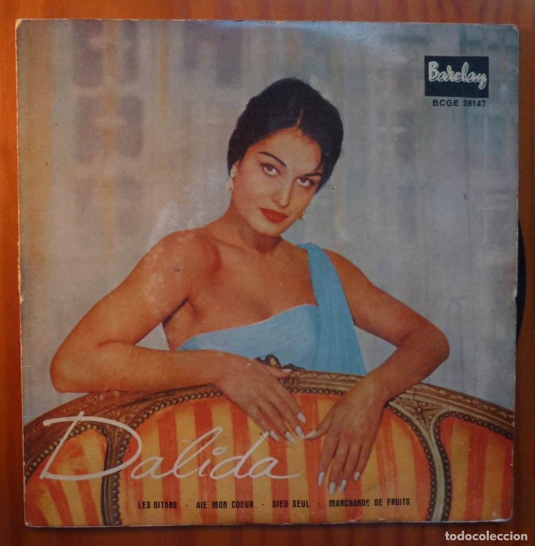 Discos de vinilo: DALIDA // LES GITANS+3 // 1959 // EP - Foto 1