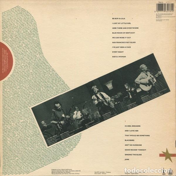 Discos de vinilo: Paul McCartney - &rdquo;Unplugged&rdquo; LP. - Foto 2