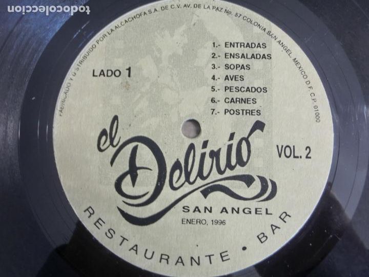Discos de vinilo: BANDA SONORA &ndash; El Delirio (MEXICO 1996) - Foto 4