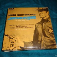 Discos de vinilo: HUGO MONTENEGRO. COMETIERON DOS ERRORES + 3. BSO. EP. RCA, 1968. (#)