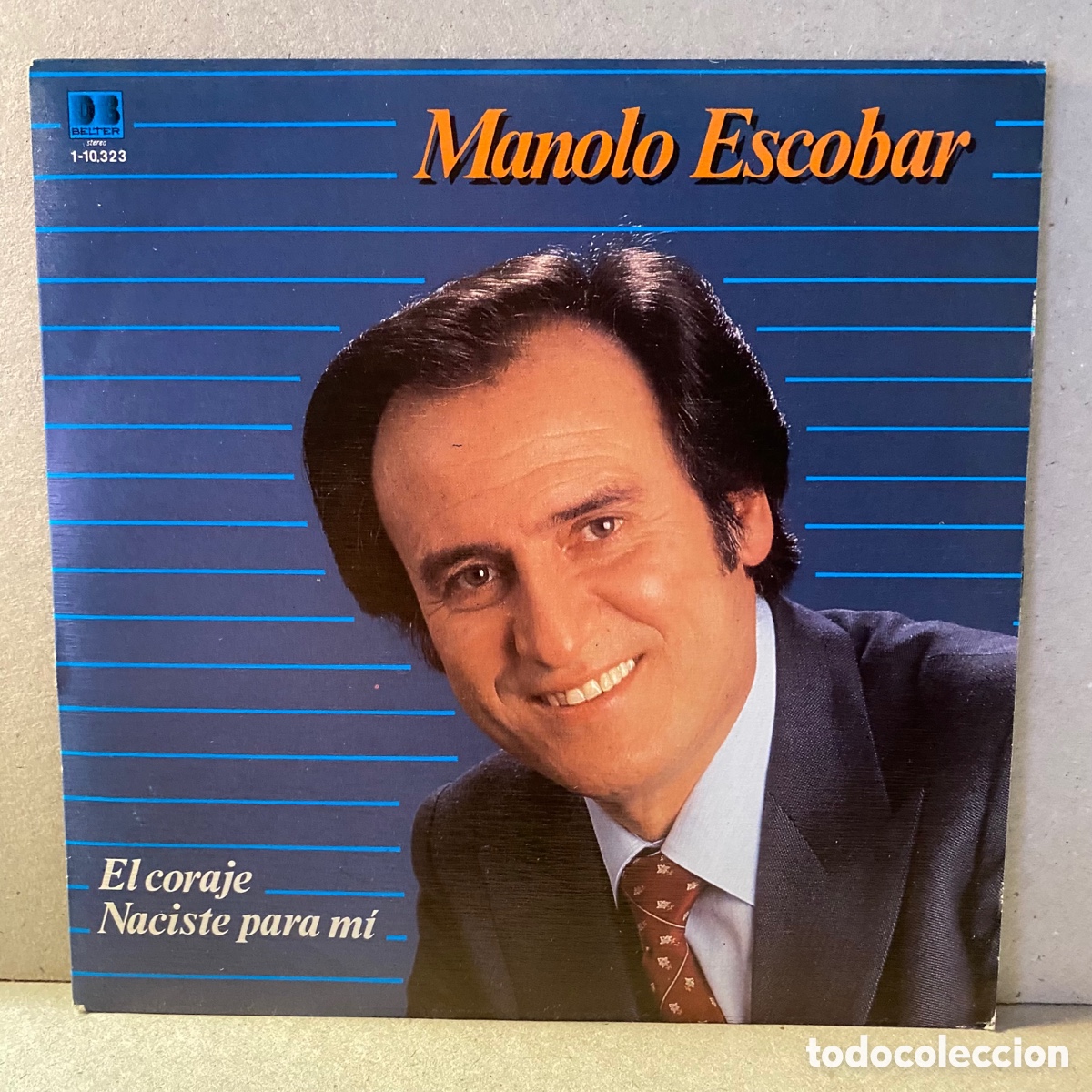 Discos de vinilo: Manolo Escobar - El Coraje (7&rdquo;, Single) - Foto 1