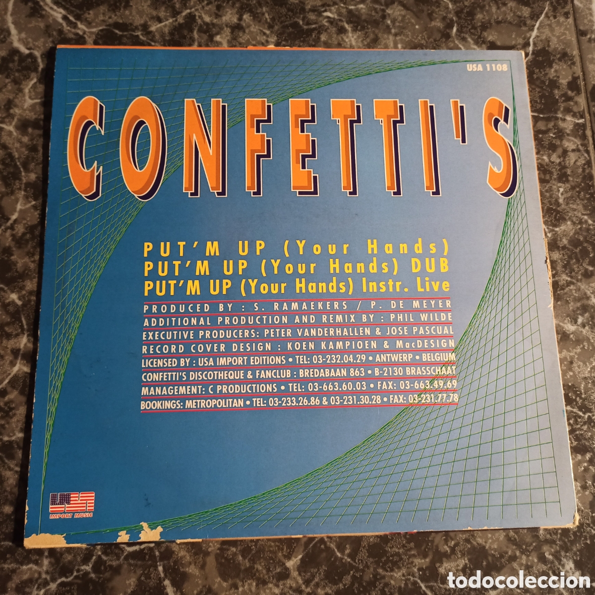 Discos de vinilo: Confettis - Putm Up (Your Hands) (12&rdquo;) - Foto 2