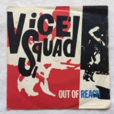 Discos de vinilo: VICE SQUAD ‎– OUT OF REACH , EP UK 1982 RIOT CITY RECORDS