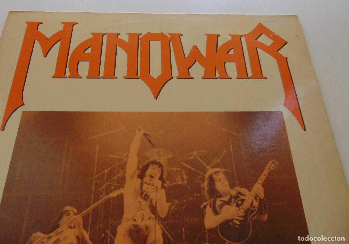 Discos de vinilo: MANOWAR - DEFENDERS - LP DE 1984 - Foto 3