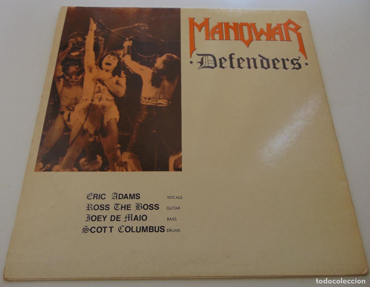 Discos de vinilo: MANOWAR - DEFENDERS - LP DE 1984 - Foto 4