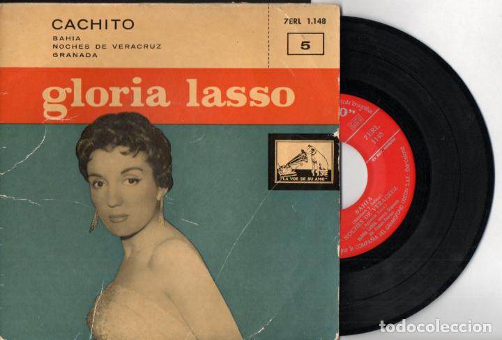 Discos de vinilo: GLORIA LASSO : CACHITO (LA VOZ DE SU AMO) - Foto 1
