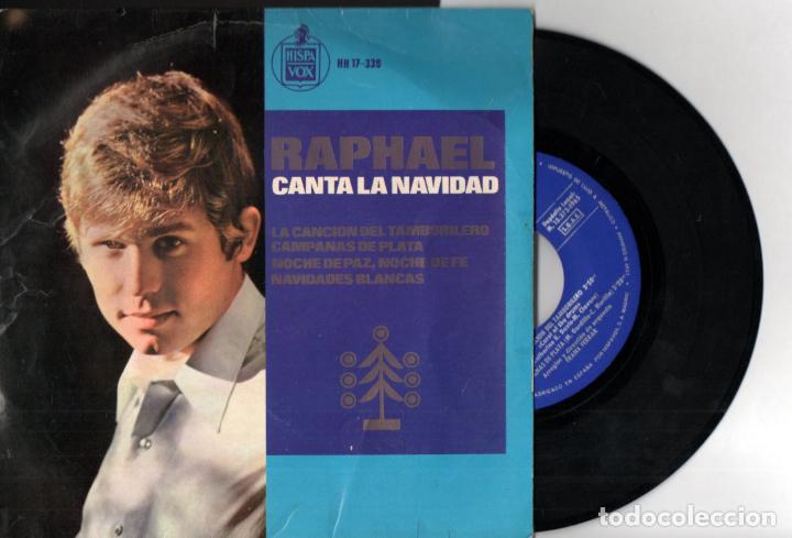 Discos de vinilo: RAPHAEL CANTA LA NAVIDAD (HISPAVOX, 1965) - Foto 1