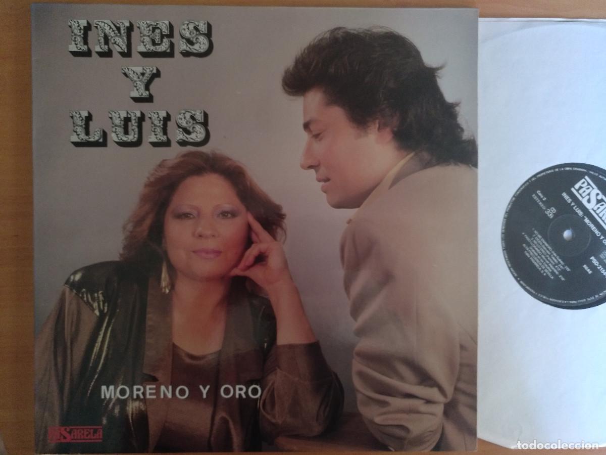 Discos de vinilo: INES Y LUIS . MORENO Y ORO . LP NUEVO - Foto 1