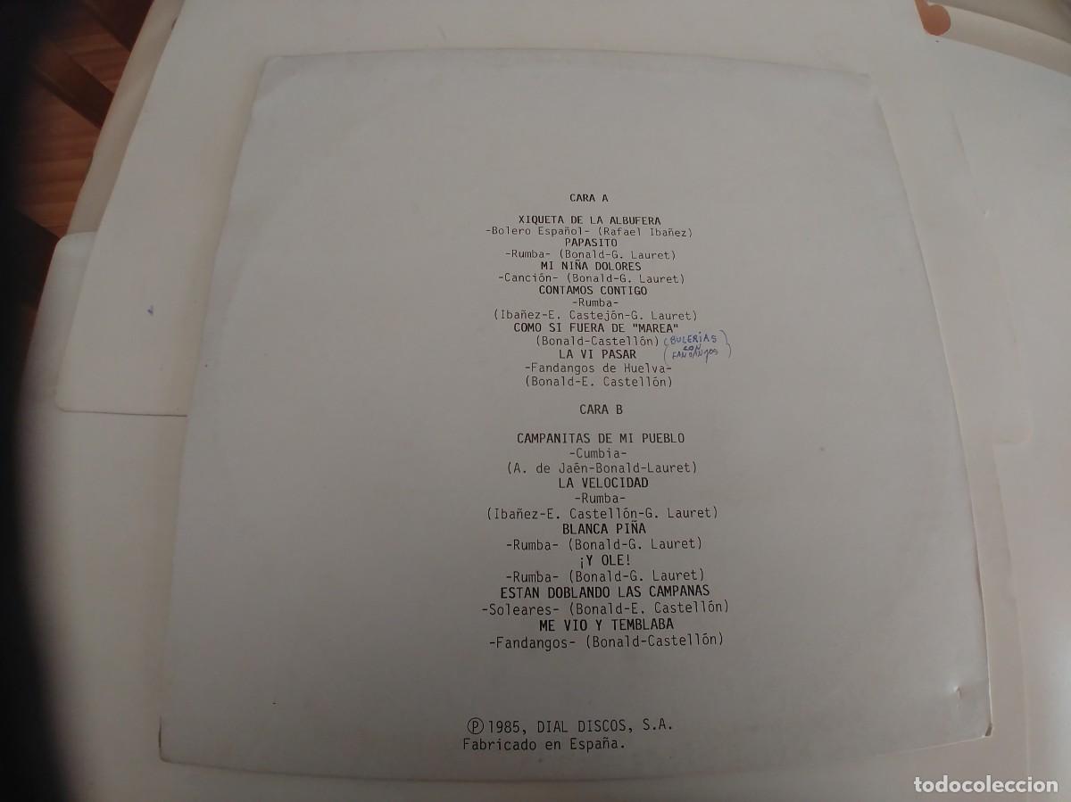 Discos de vinilo: EL PRINCIPE GITANO-LP 1985 - Foto 2