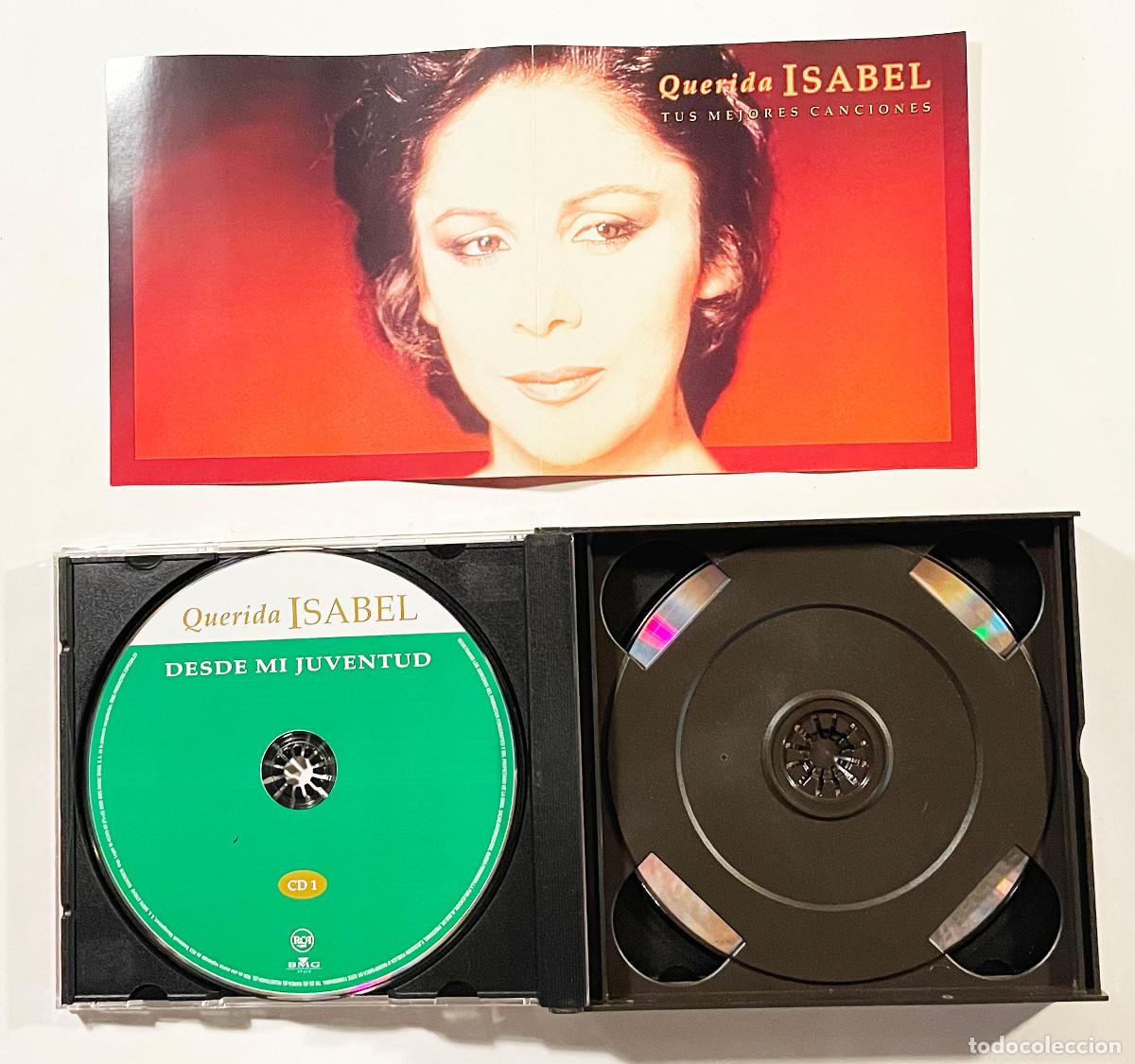 Discos de vinilo: ISABEL PANTOJA / QUERIDA ISABEL / 3CD BMG RCA 2003 / ESPA&Ntilde;A - Foto 3