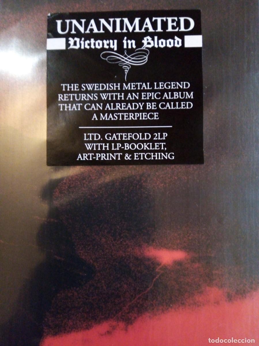 Discos de vinilo: Unanimated, V&iacute;ctory in blood - Foto 2
