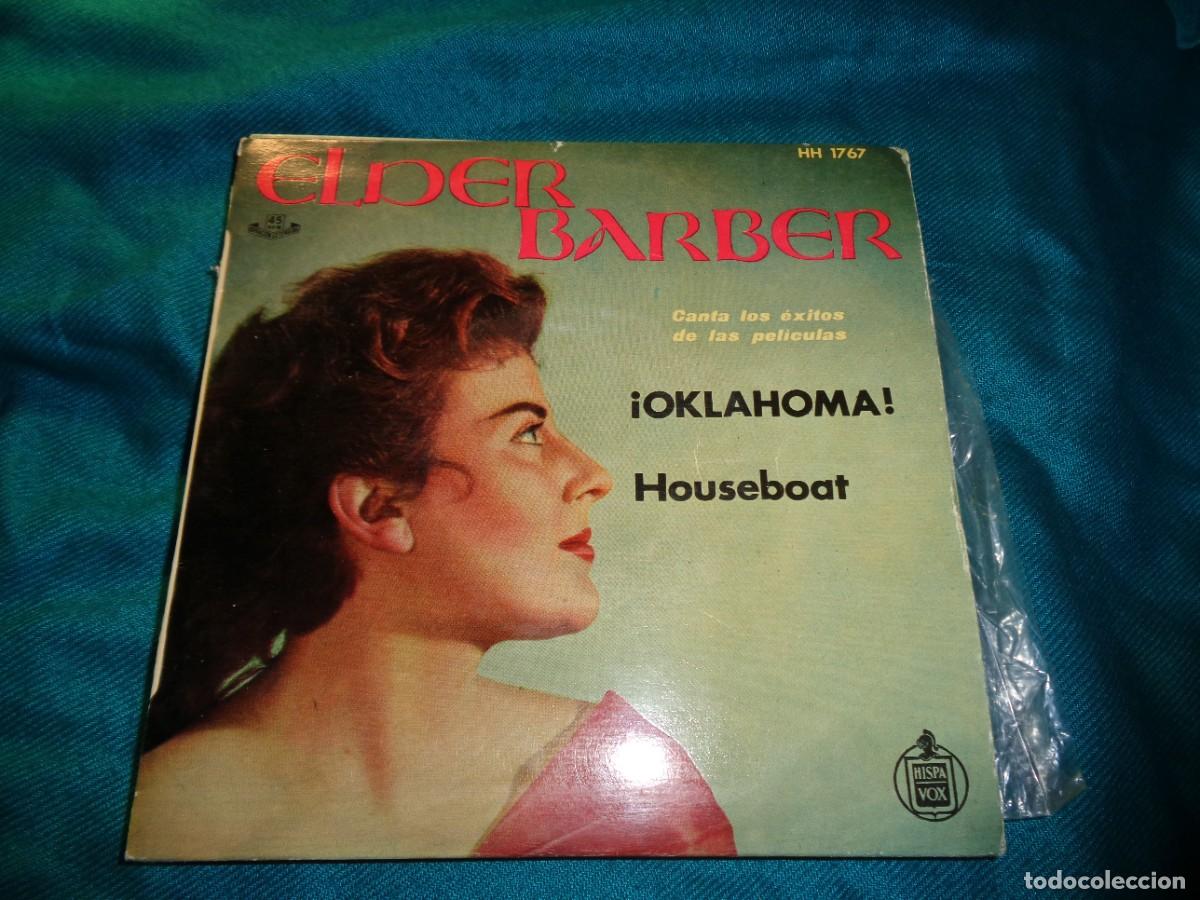Discos de vinilo: ELDER BARBER. &iexcl; OKLAHOMA &iexcl; + 3. EP. HISPAVOX, 1959. SPAIN. IMPECABLE - Foto 1