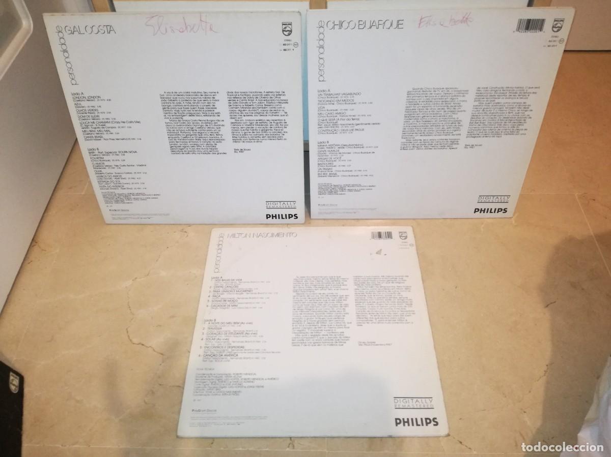 Discos de vinilo: LOTE DE 3 LPS DE MUSICOS BRASILE&Ntilde;OS - Foto 2