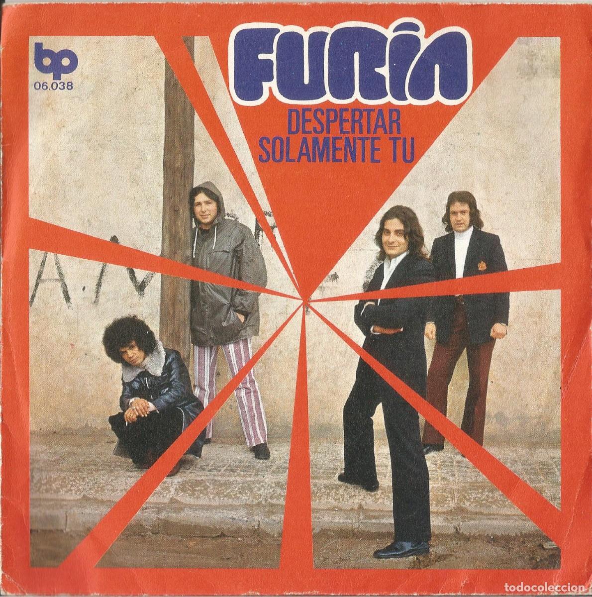 Discos de vinilo: FURIA. DESPERTAR / SOLAMENTE TU. BP 06.038. 1972 - Foto 1