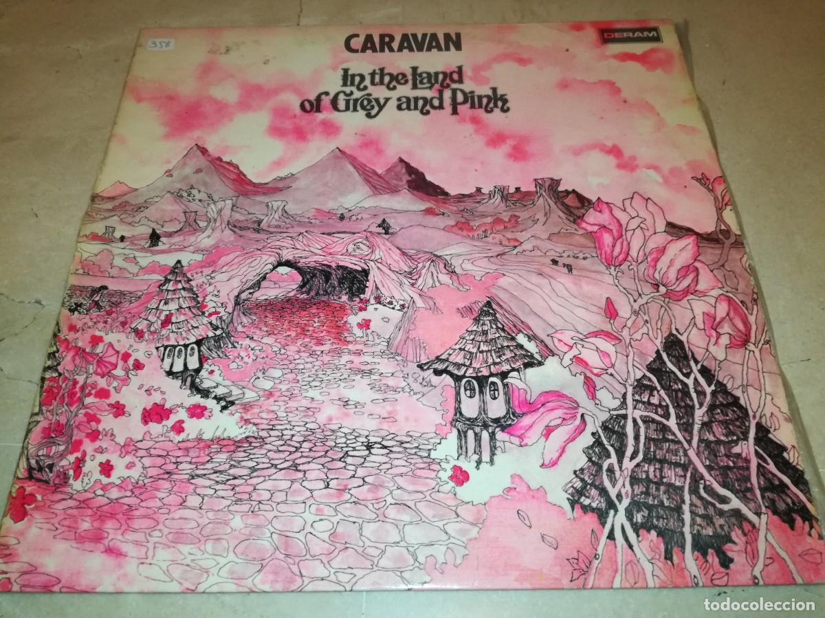 Discos de vinilo: CARAVAN-IN THE LAND OF GREY AND PINK-PRIMERA EDICION ESPA&Ntilde;OLA 1972
