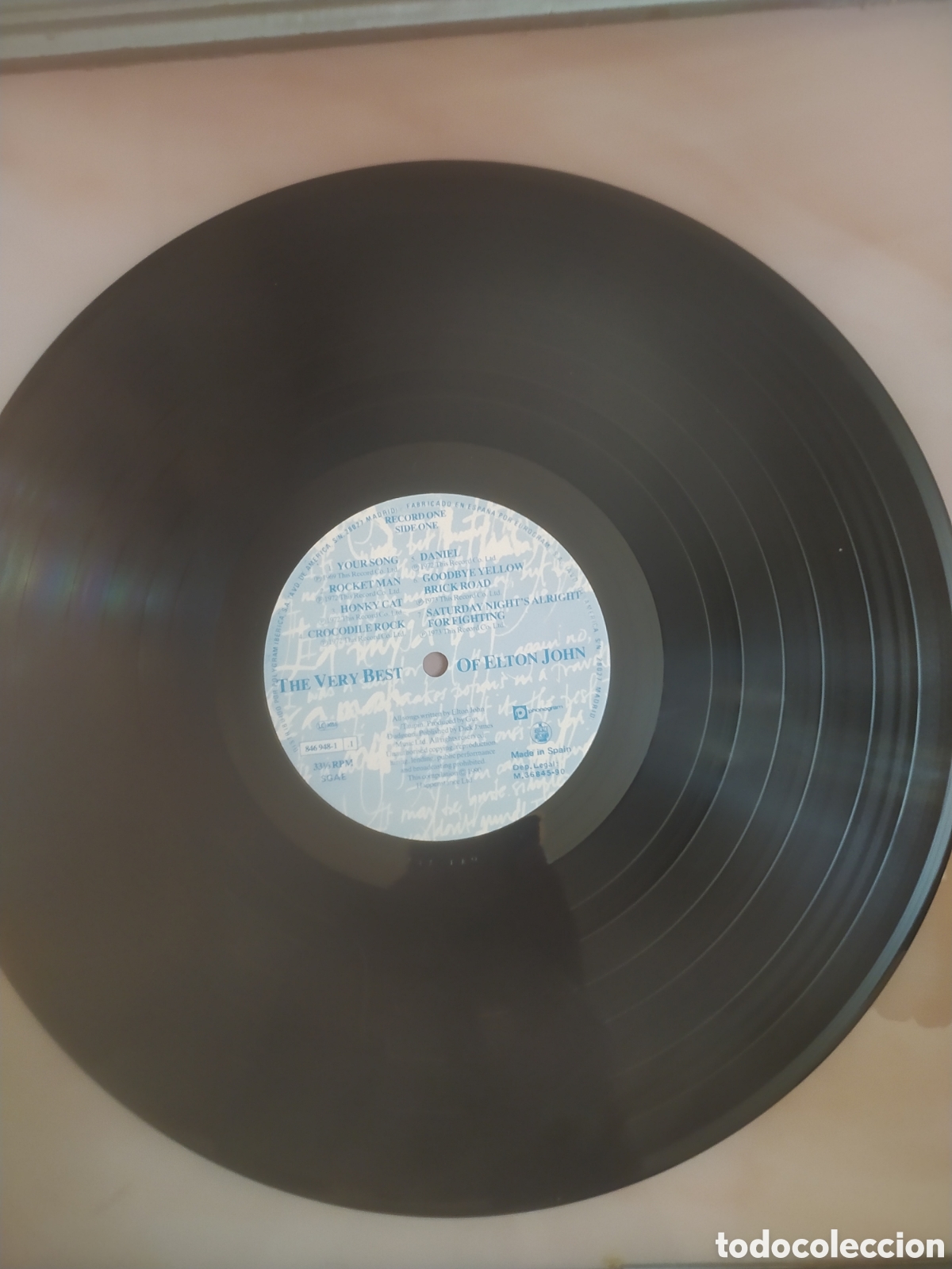 Discos de vinilo: The very best of Elton John LP