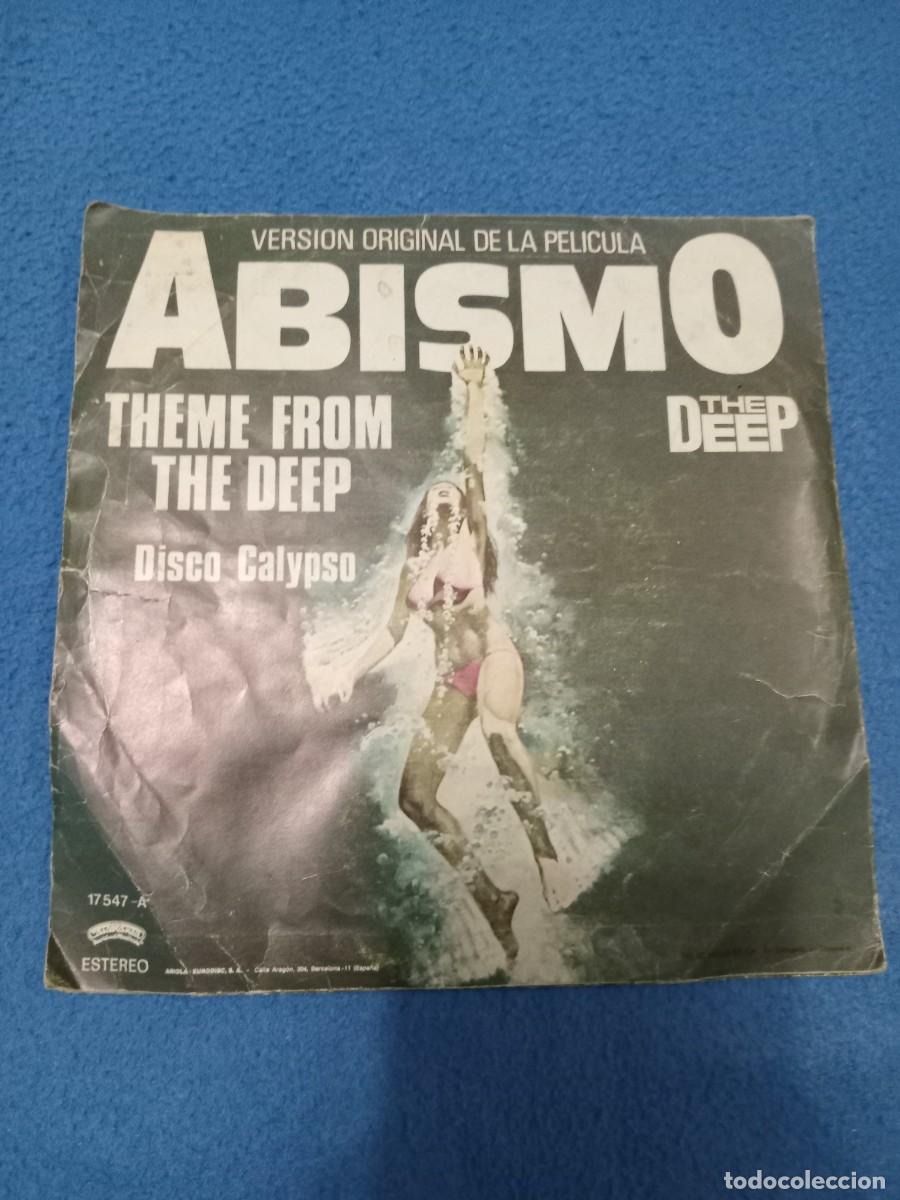 Discos de vinilo: VERSION ORIGINAL DE LA PELICULA ABISMO A&Ntilde;O 1977. - Foto 1