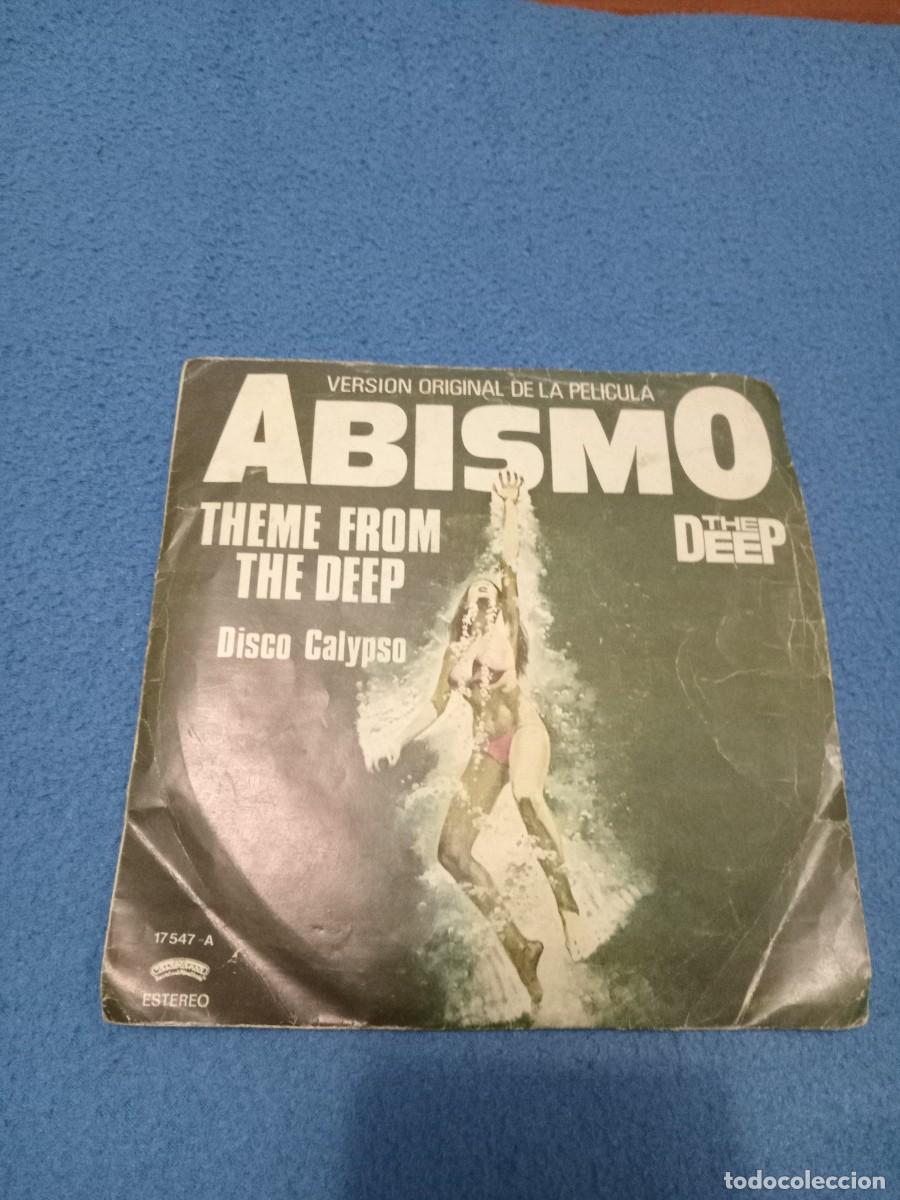 Discos de vinilo: VERSION ORIGINAL DE LA PELICULA ABISMO A&Ntilde;O 1977. - Foto 2