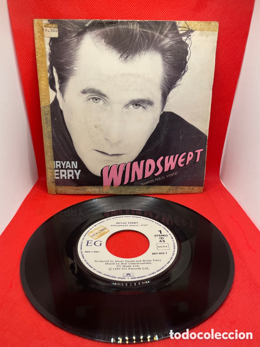 Discos de vinilo: BRYAN FERRY - WINDSWEPT - Vinilo Single 7&rdquo; 1985 - Foto 1