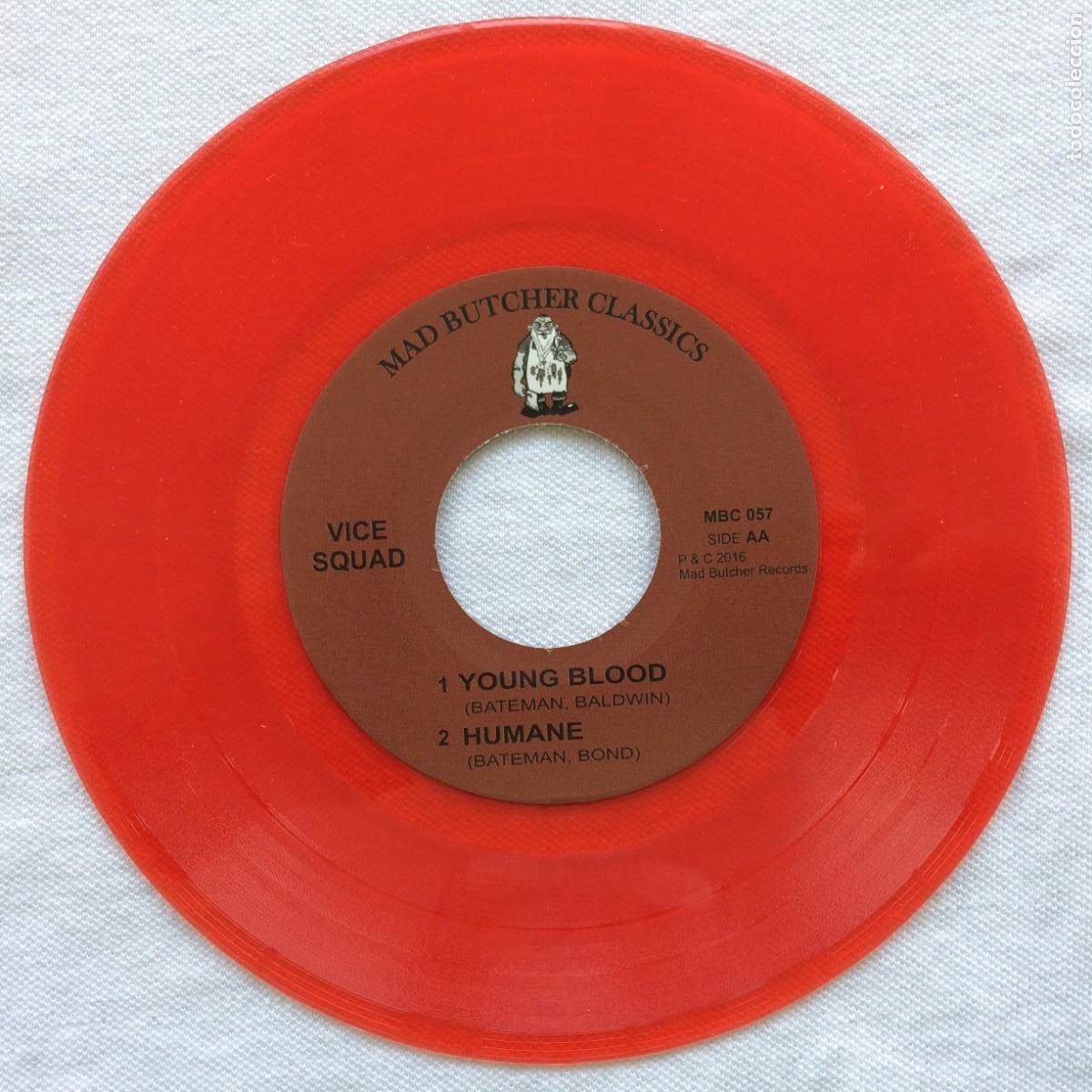 Discos de vinilo: Vice Squad &lrm;&ndash; Resurrection / Young Blood / Humane , EP Germany 2016 - Foto 5