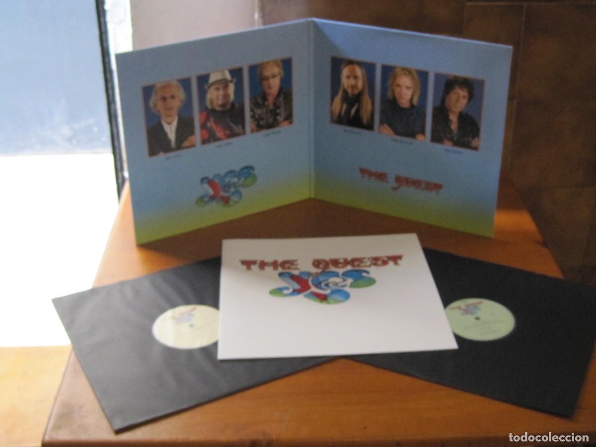 Discos de vinilo: YES - THE QUEST - 2 LPS + 2 CDS 2021 COMO NUEVO. - Foto 2