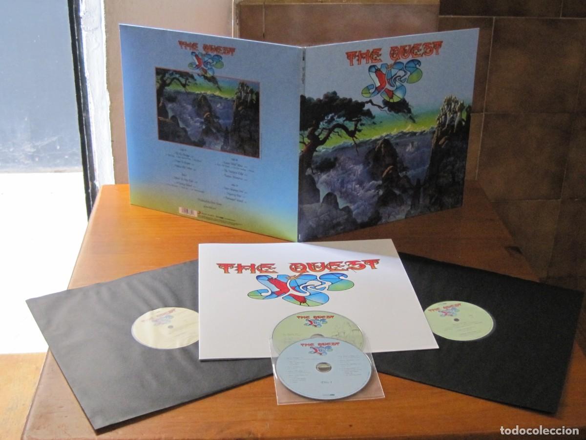 Discos de vinilo: YES - THE QUEST - 2 LPS + 2 CDS 2021 COMO NUEVO. - Foto 3